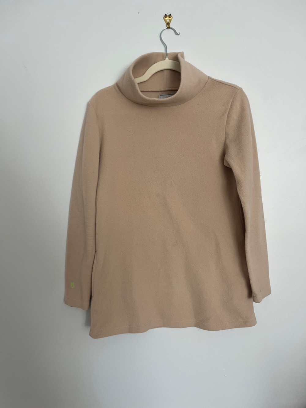 Dudley Stephens Beige Cowl Neck Sweater